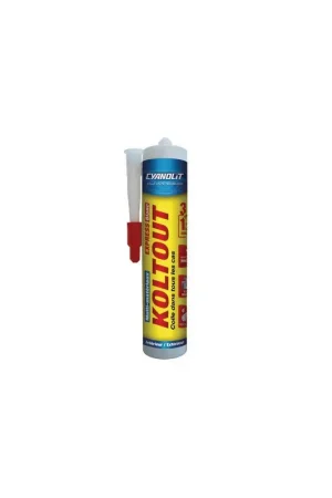 Vente Flash Colle de fixation polymère KOLTOUT EXPRESS blanc 290ml- AC MARCA IDEAL - 33300149