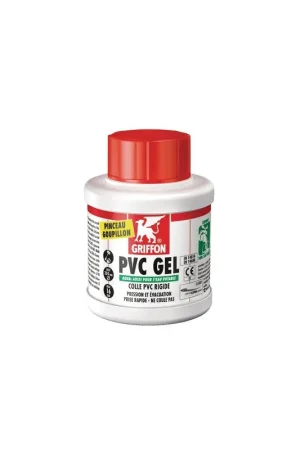 Colle PVC rigide à prise rapide GEL AQUA 250ml- GRIFFON - 6140214 Acheter Direct
