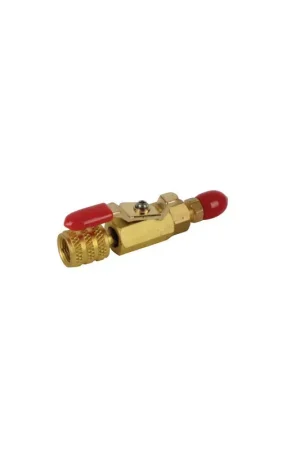 Vanne rouge M1/4" SAE x F5/16" SAE- GALAXAIR - SA-14M516F-R Dernier Modèle