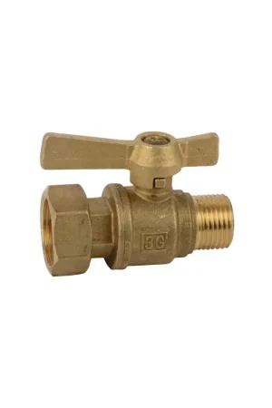 Robinet d'arrêt compteur droit M1/2"xFT3- DIFF - 110159 Paiement Sécurisé