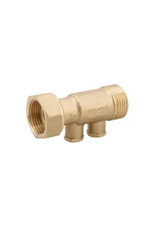 Clapet droit FT3/4"xM3/4" avec bouchon laiton court- DIFF - 110298 Acheter Direct