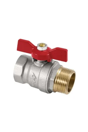 Vanne BS poignée papillon alu MF1/2"- DIFF - 110036 Offre Exclusive