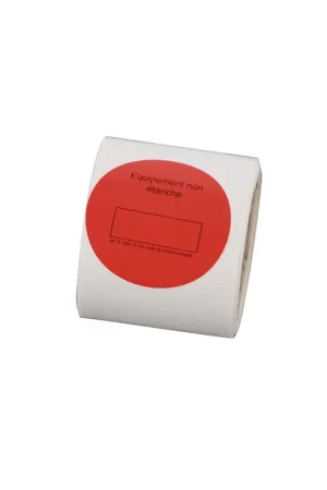 Vente Directe Étiquette réglementaire de fuite rouge- GALAXAIR - ETIQ-REG-R