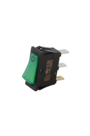 Nouveauté Interrupteur unipolaire noir/lumineux vert- DIFF pour Bosch - 87168121620