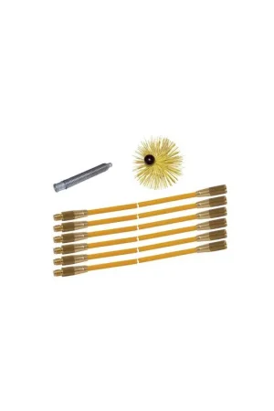Commande En Gros Kit ramonage 9m hérisson rilsan Ø125- DIFF - 909914