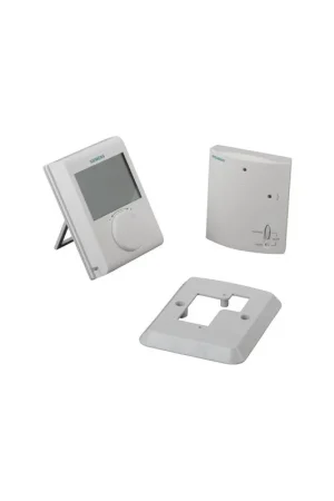 Thermostat sans fil radio à piles- SIEMENS - RDH100RF/SET Pas Cher