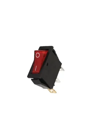 Vente Flash Interrupteur lumineux rouge 0/1 15A 3XFA- DIFF - 150642