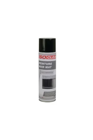 Peinture noire mat Haute Température- ISOCLEAR - 901214 Expédition Rapide