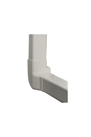 Angle vertical gauche 80x60 blanc crème 9001- DIFF - 807717 - (X4) Offre Limitée