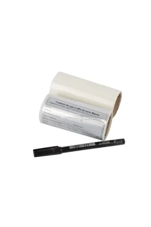 Retour Gratuit Étiquette identification aluminium- GALAXAIR - ETIC/25 ALU F GAS+PROTEC