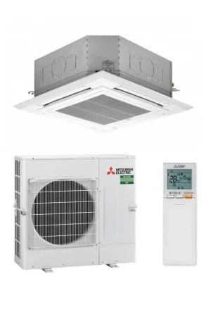 Meilleur Choix Mitsubishi PLA-M100EA2 + PUZ-M100YKA2 Triphasé Cassette 950x950