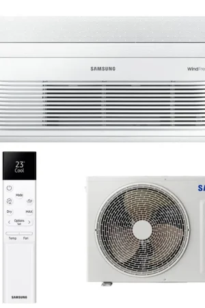 Samsung AC035RN1DKG + AC035RXADKG Cassette 1 Voie WindFree Haute Qualité