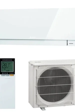 Promotion Saisonnière Climatiseur Mural Mitsubishi Design MSZ-EF25VGKW + MUZ-EF25VG Blanc MelCloud Wifi