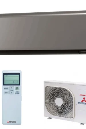 Affaire À Saisir Climatiseur Mural Mitsubishi Heavy Industries Premium SRK35ZS-WFT + SRC35ZS-W2 Titane Smart M-Air Wifi