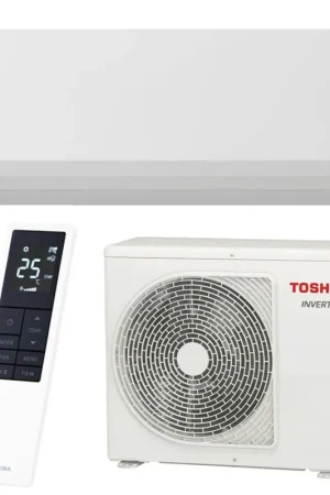 Promotion Saisonnière Climatiseur Mural Toshiba Shorai Edge RAS-B22G3KVSG-E + RAS-22J2AVSG-E1 Blanc Home AC Control Wifi