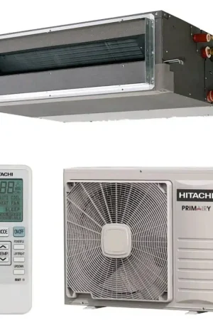 Offre Spéciale Hitachi RPIH-5.0UFE1NH + RAS-5.0UFESMH1 Gainable Primary Triphasé