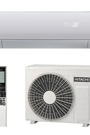 Climatiseur Mural Hitachi Lorai Air Pur RAK-25PSES + RAC-25WSE Gris Achetez Aujourd'hui