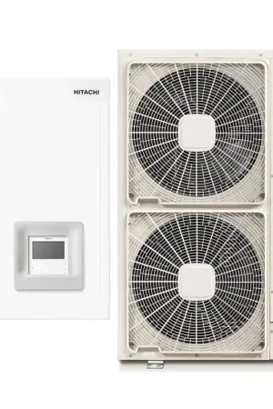 Hitachi RAS-10WHNPE + RWM-10.0N1E Triphasé Yutaki S Expédition Rapide