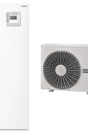 Hitachi RWD-3.0RW1E-220S + RWM-3.0R1E Yutaki S Combi 2.0 Meilleur Choix