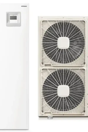 Hitachi RWD-4.0NW1E-220S + RAS-4WHNPE Triphasé Yutaki S Combi 2.0 Quantité Limitée