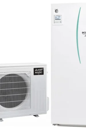 Dernier Modèle Mitsubishi ERST20D-VM2E + SUZ-SWM40VA2 Ecodan Eco Inverter Duo 4 200L