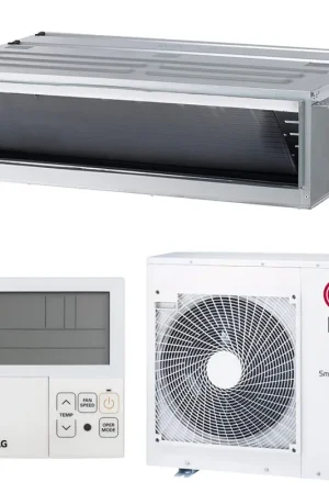 Quantité Limitée LG UM36F.N20 + UUC1.U40 Gainable Moyenne Pression Compact