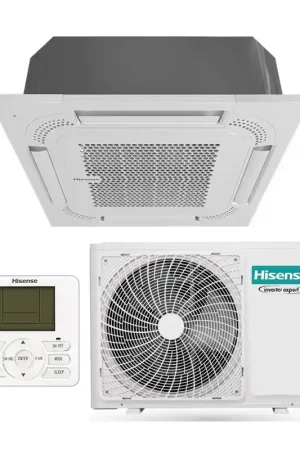 Hisense ACT26UR4RCC8 + AUW26U4RS8 Cassette Turbo Inverter Offre Du Jour