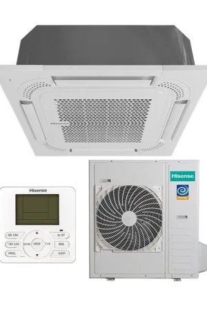 Hisense AUC125UR4RKC8 + AUW125U6RN8 Cassette Turbo Inverter Triphasé Commande En Gros
