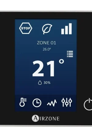 Airzone Thermostat Blueface Zero Filaire Noir Quantité Limitée