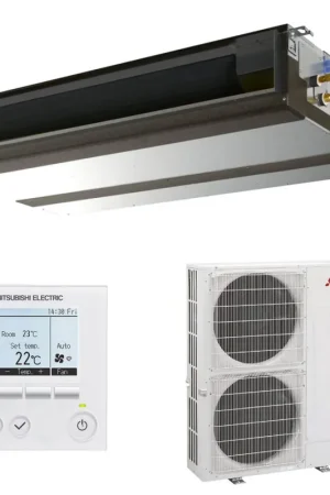 Dernière Chance Mitsubishi PEAD-M100JA2 + PUZ-ZM100YDA2 Triphasé Gainable Standard Power Inverter
