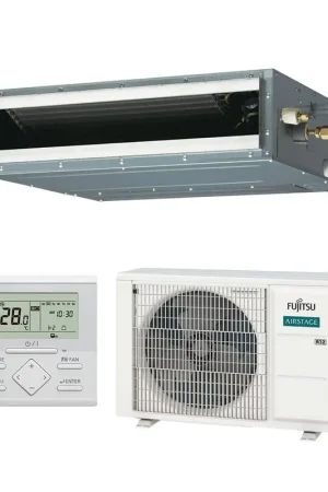 Offre Exclusive Fujitsu ARXG12KLLAP + AOEG12KBTB Gainable Slim Airstage