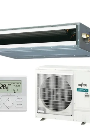Bon Plan Fujitsu ARXG18KLLAP + AOEG18KBTB Gainable Slim Airstage