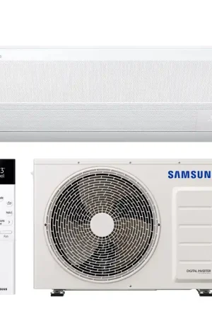 Climatiseur Mural Samsung Windfree Comfort S2 AR60F12C1AWNEU + AR60F12C1AWXEU SmartThings Wifi Achetez Aujourd'hui