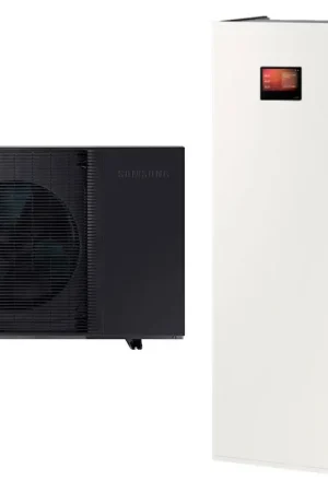 Pompe à Chaleur Monobloc Samsung AE080CXYDGK R290 EHS HT Triphasé + ClimateHub 200L AE200DNWMPK Authentique