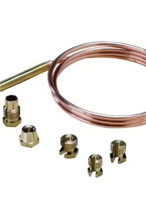 Vente Directe Thermocouple universel pour chaudière gaz 900mm 5 racc.