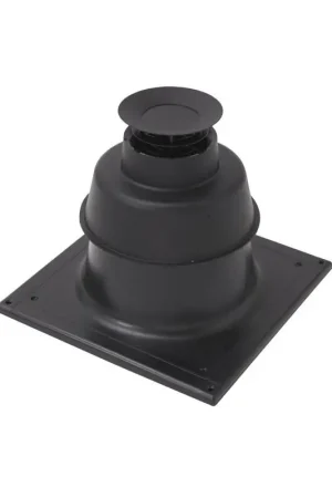 Achat Immédiat Terminal cheminée noir EcoNext pour conduit PP flexible TEN
