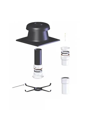 Kit pour tuyau flexible Polypropylène plafond TEN Must-Have