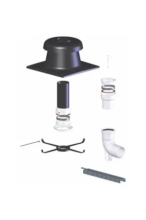 Kit pour tuyau flexible Polypropylène mural TEN Expédié Aujourd'hui
