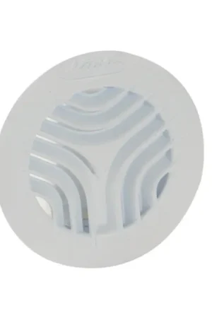 Promotion Grille ronde avec moustiquaire pour tuyaux et gaines sous blister Nicoll