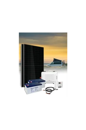 Prix Cassé Kit Solaire Autonome 0,75 kWc – 800 VA – Batterie