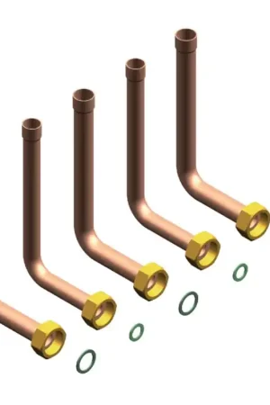 Must-Have Kit Tubulures de Raccordement DE DIETRICH Pour Cadre Réhausseur de Chaudière MCR MCR PLUS MCX MCX PLUS - 100009391 - NEUF