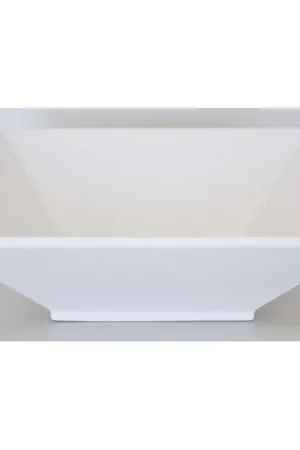 Vasque Lavabo à Poser Carré AKRIVIT Blanc - 3001-LAV-PIRAMIT - NEUVE Meilleur Prix