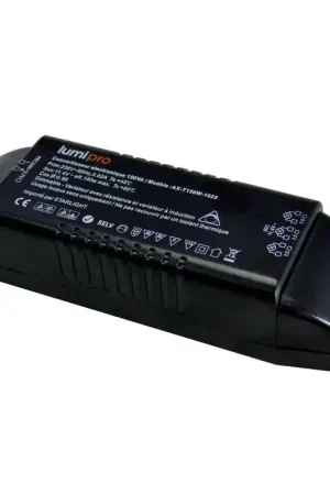 Vente Directe Transformateur Electronique Dimmable 150VA LUMIPRO FN03 12V - 408001 - NEUF