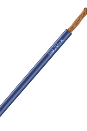 Nouvelle Collection Couronne 200m de Fil de Câblage Souple H07V-K NEXANS 1x2.5mm² Bleu - 106894930 - NEUF