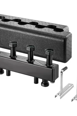Haute Qualité Bloc de Répartition Acier DN25 OVENTROP Pour 4 Circuits de Chauffage Avec Isolation Thermique - 1351584 - NEUF