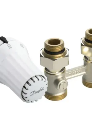 Kit Thermostatique DANFOSS RAE-K + RLVKS Droit DN15 - 013G5091 - NEUF Soldes