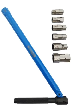 Clé Écrou Robinet + 6 Embouts NOVIPRO - 6009984 - NEUVE Affaire À Saisir