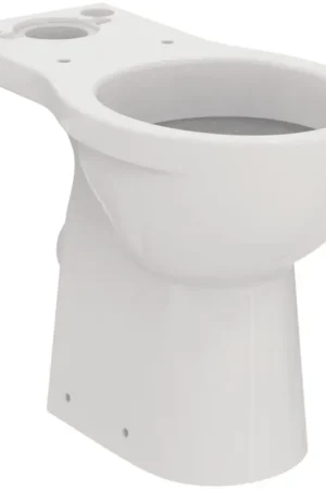 Offre Du Jour Cuvette de Toilette WC Surélevée sur Pied PORCHER Ulysse+ en Porcelaine Vitrifiée Blanche - P014001 - NEUVE