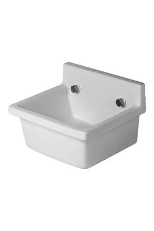 Solde Déversoir Mural DURAVIT Starck 3 en Céramique Blanc - 0313480000 - NEUF