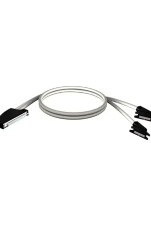 Prix Réduit Cordon 2m Connecteur 40 Contacts SCHNEIDER Electric Modicon X80 Connecteur 2xHE10 - BMXFCC203 - NEUF